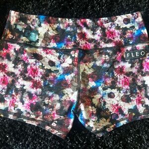 Fleo Multicolor Floral Active Shorts